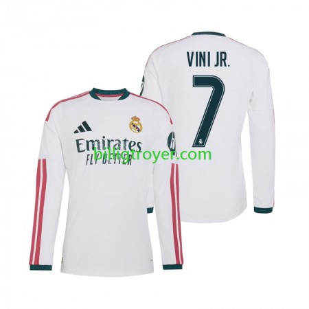 Billige Fotballdrakter Real Madrid Vinicius Junior 7 Hjemmedraktsett 2026/27 Langermet